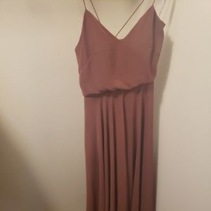 Jenny Yoo cinnamon rose dress